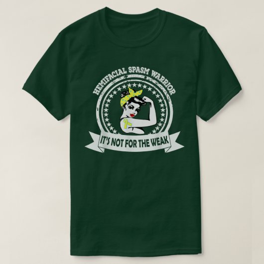 半顔面けいれん戦士シャツ我々のためではない Tシャツ (デザイン正面)