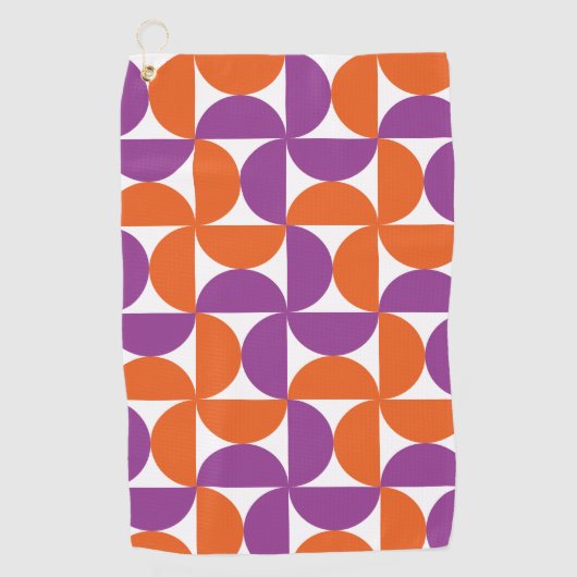 半鮮やか世紀モダン ゴルフタオル (正面)