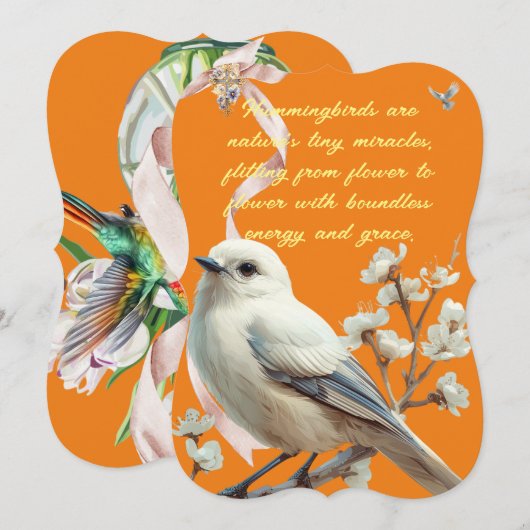 半鳥 ノートカード (正面/裏面)