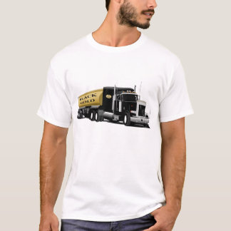 半黒い金ゴールド Tシャツ