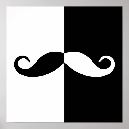 半黒白ひげ ポスター (正面)