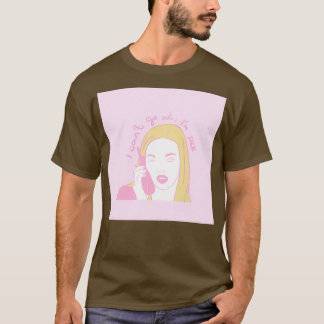 卑しい女の子 Tシャツ