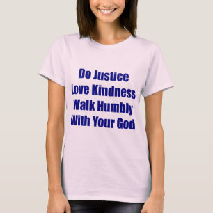 卑しく歩行あなたの神のティーと Tシャツ