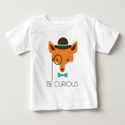 卑劣なキツネ ベビーTシャツ (正面)