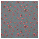 卑劣なタコパターン ファブリック (見本)