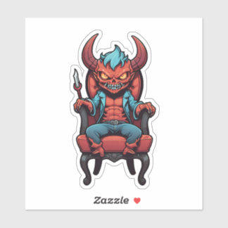 卑劣な判断の悪霊 シール