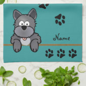 卑劣な奴 キッチンタオル (折り畳み)