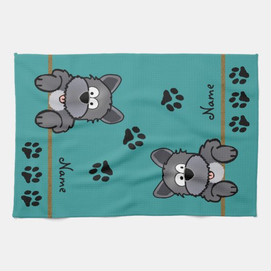 卑劣な奴 キッチンタオル (横)