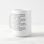 卑怯なマグ コーヒーマグカップ (正面左)