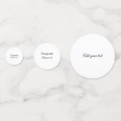 卒シンプル業おめでとう コンフェッティ (裏面)