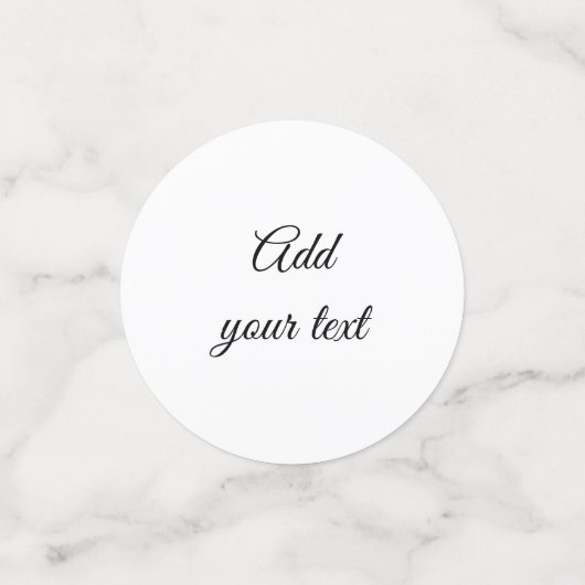 卒シンプル業おめでとう コンフェッティ (スモール正面)