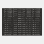 卒パーソナライズされた業 ラッピングペーパーシート (正面3)