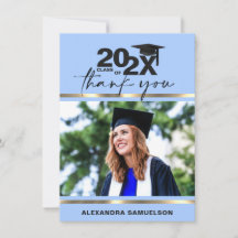 卒モダン業式年金ゴールド淡い青 |写真