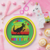 卒園幼稚園クラス2025 ペーパープレート (パーティー)