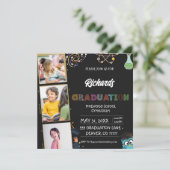 卒園日招待状カード 招待状 (スタンド正面)