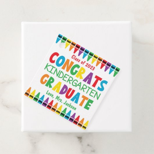 卒園祝い フェイバータグ (インサイチュ)