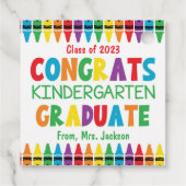 卒園祝い フェイバータグ (裏面)