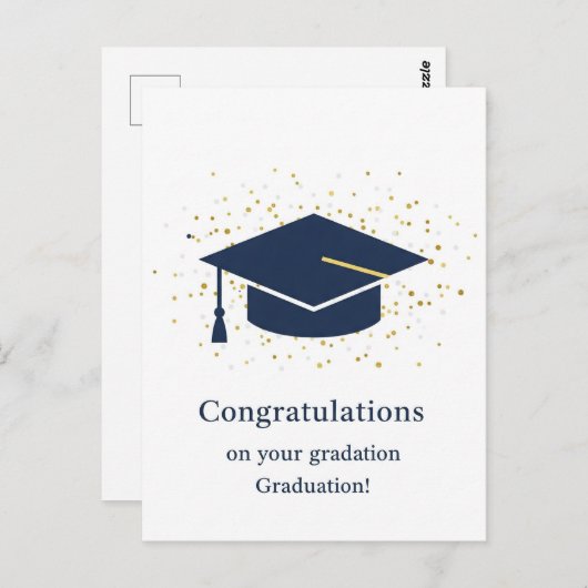 卒業ありがとうはがき ポストカード (正面/裏面)