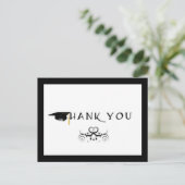 卒業ありがとうはがき ポストカード (スタンド正面)