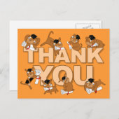 卒業ありがとうハガキ子犬 ポストカード (正面/裏面)