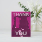 卒業ありがとうポストカードガウン3 ポストカード (スタンド正面)