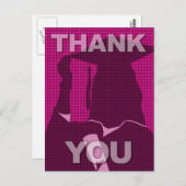 卒業ありがとうポストカードガウン3 ポストカード (正面/裏面)