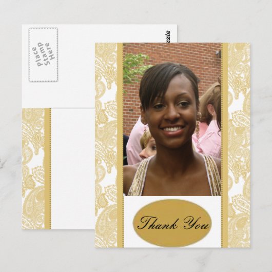 卒業ありがとう ポストカード (正面/裏面)