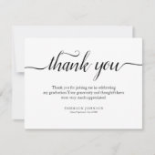 卒業ありがとうThank You Note Card サンキューカード (正面)
