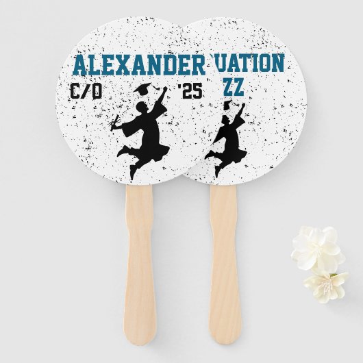 卒業うねり ハンドファン (正面&裏面)