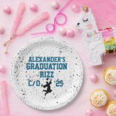 卒業うねり ペーパープレート (パーティー)