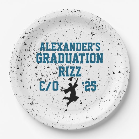 卒業うねり ペーパープレート (正面)