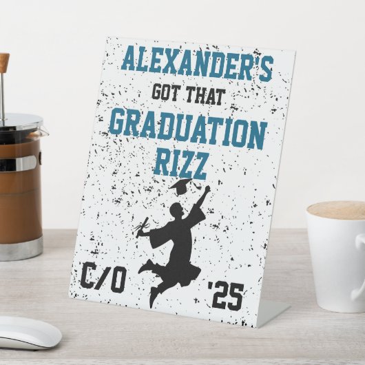 卒業うねり 台座サイン (インサイチュ)