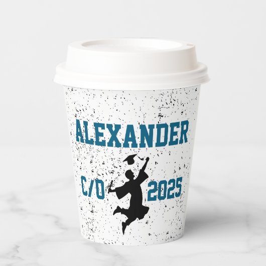 卒業うねり 紙コップ (正面)