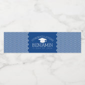 卒業おめでとうございますカラーを編集 ペットボトルラベル (シングルラベル)