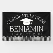 卒業おめでとうございますカラーを編集 横断幕 (横)