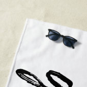 卒業おめでとうございますシニア3枚 ビーチタオル (インサイチュ)