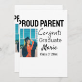 卒業おめでとうございます名前の年文字 シーズンカード (正面/裏面)