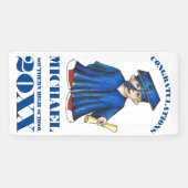 卒業おめでとうございます少年院帽 横断幕 (横)