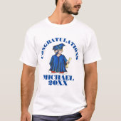 卒業おめでとうございます少年院帽 Tシャツ (正面)
