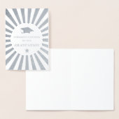 卒業おめでとうございます日が差すこと 箔カード (ディスプレー)