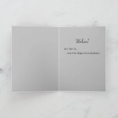 卒業おめでとうございます紫と銀の輝き カード (内部)