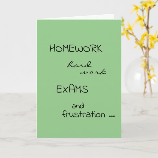 卒業おめでとうございます カード (黄色い花)