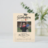 卒業おめでとうございます ポストカード (スタンド正面)