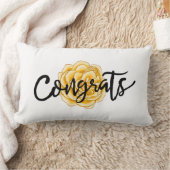 卒業おめでとうございます ランバークッション (ブランケット)