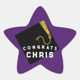 卒業おめでとうございます 星シール