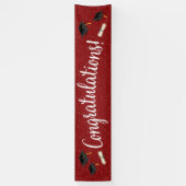 卒業おめでとうございます 横断幕 (縦)