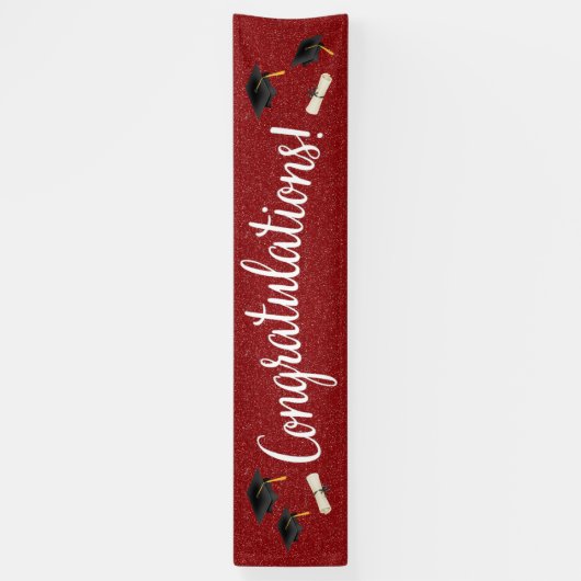 卒業おめでとうございます 横断幕 (縦)