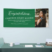 卒業おめでとうございます。 横断幕 (トレードショー)