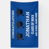 卒業おめでとうございます 横断幕 (縦)