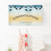 卒業おめでとうござシンプルいます 横断幕 (インサイチュ)